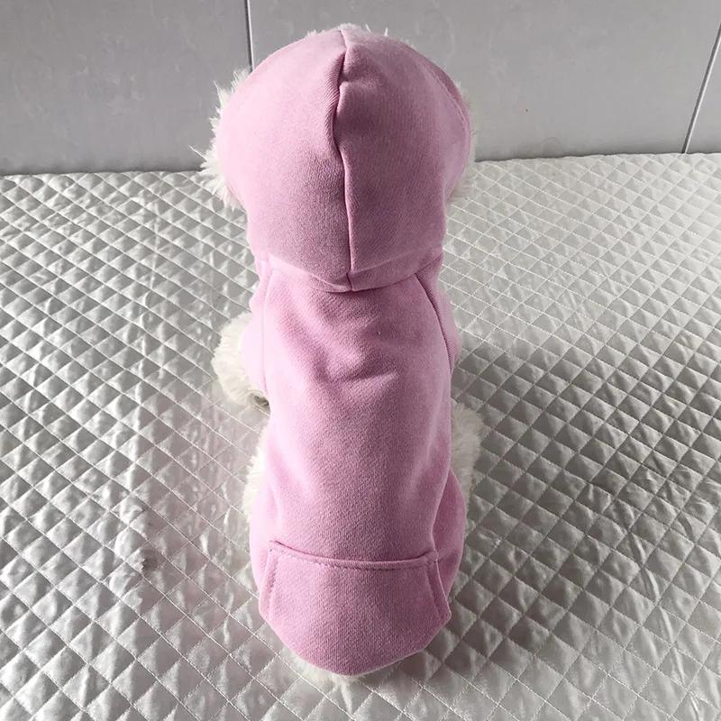 Winter Cat Clothes Chihuahua Yorkshire Puppy Clothing Small Dog Hoodie Sweatshirt Coat Pomeranian Poodle Pet Outfit Dropship