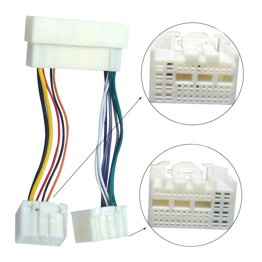 Autoradio-Kabelbaum 13+60 Pin für Kia Hyundai