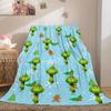 Christmas Gift Comedy Movie How the Grinch Stole Christmas Blanket Home Warming, Four Season Bed Decoration Sofa Cover Flannel Throwing Blanket K17