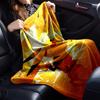 1pc Pikachu Electric blanket Lightweight Flannel Throw for Sofa Bed Travel Camping Livingroom Office Couch Chair