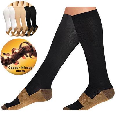 Calzini da viaggio unisex anti-fatica a compressione anti-fatica da uomo e da donna, anti-gonfiore