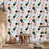 Cats Wallpaper Light Gray, White and Gray for Living Room and Bedroom 50x1000