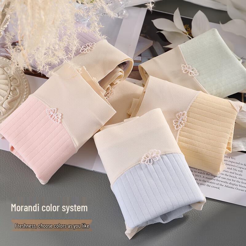 Modal Ice Silk Women's Mid-Waist Briefs