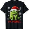 Lustiges Weihnachts-Katzen-Ew-Leute-Meowy-Katzenliebhaber Männer Frauen Kind T-Shirt