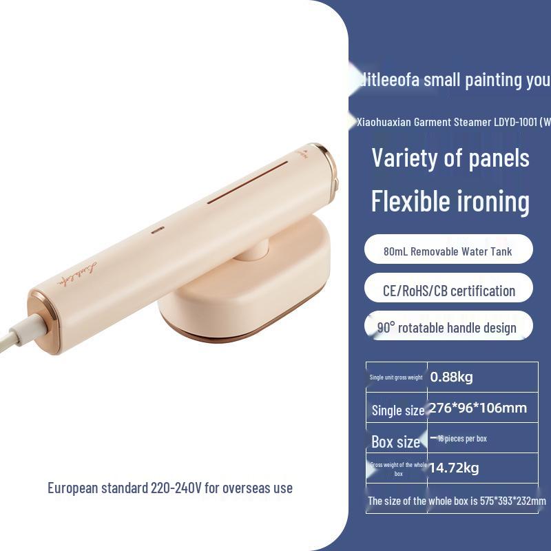Mini Portable Garment Steamer: Handheld Electric Iron for Clothes