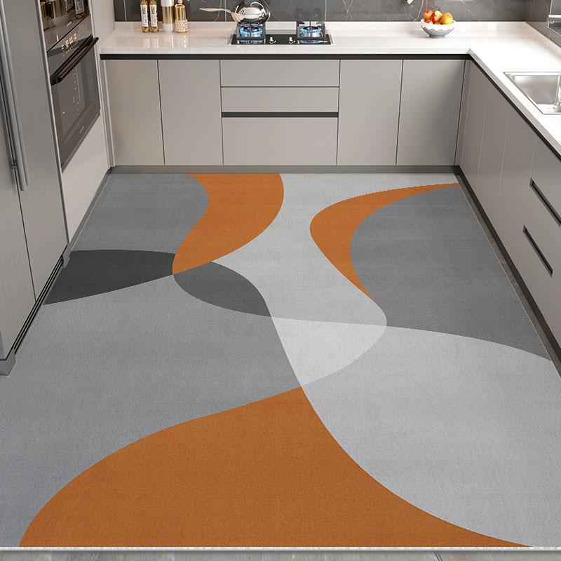 

Ковер в минималистичном стиле для гостиной, грязеотталкивающий кухонный коврик для пола, большой площади, для балкона, противоскользящий, домашний декоративный ковер 180x260cm(70x101in)