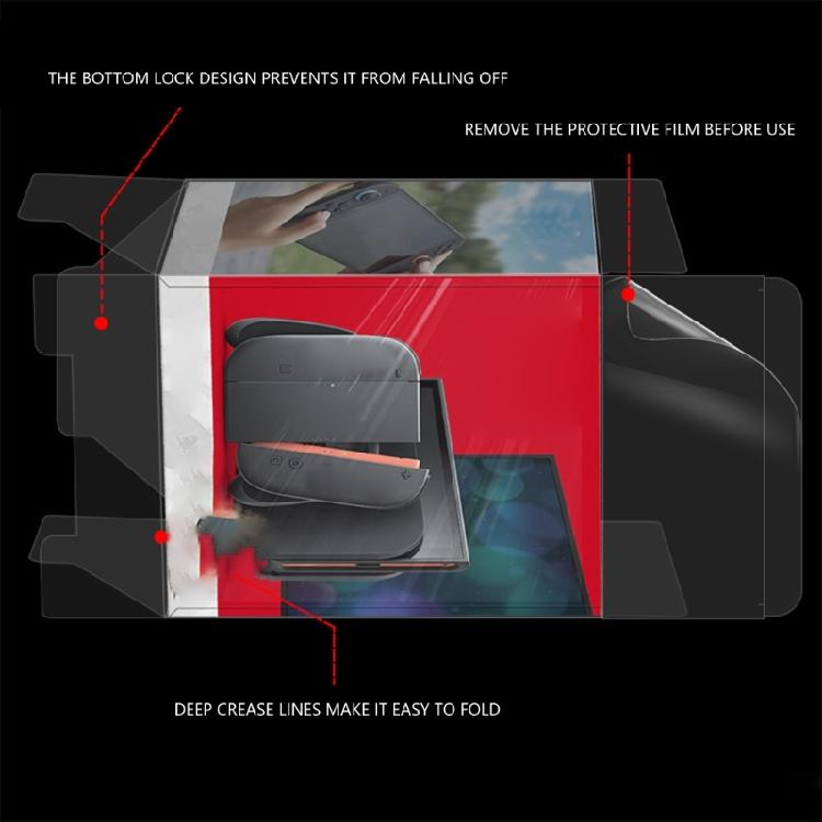 Staubdichte Hülle Kratzfeste Vitrine Transparente Box Gaming-Zubehör für NS2 Sammlerstück Display Aufbewahrungsbox