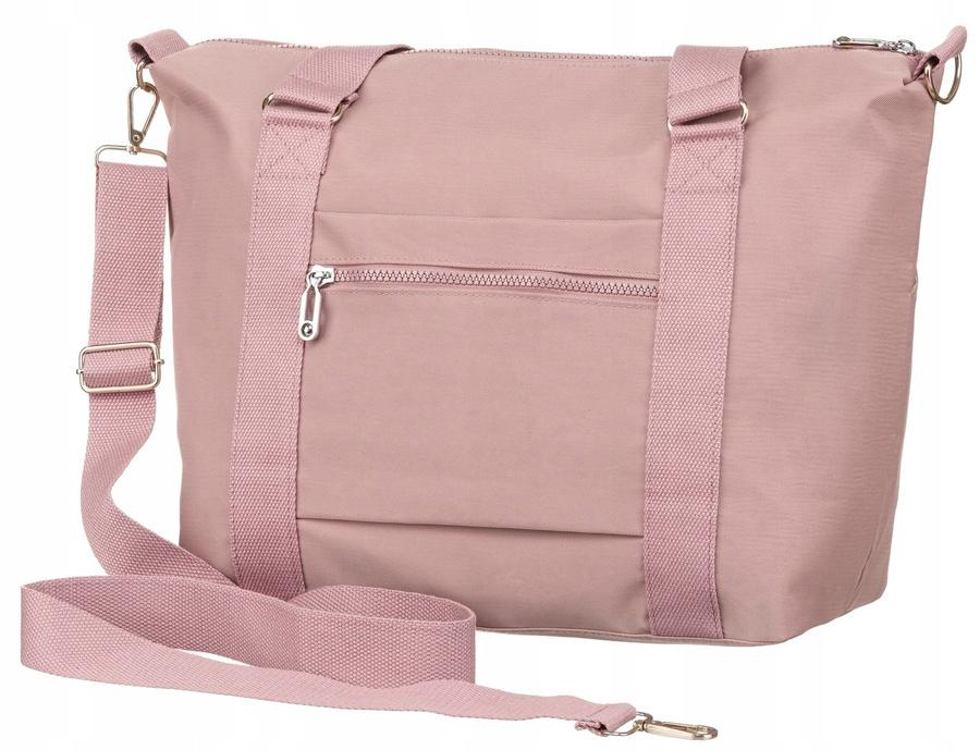 Large Women's Shopper Made of Nylon Fabric - Peterson