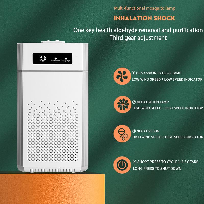 Xiaomi Portable Activated Carbon Air Purifier Hepa Equipped With Negative Ion And Formaldehyde Odor Filters Home Air Purifier