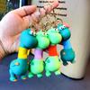 Dinosaur Pvc Creative Keychain Perfect Gift For Birthdays And Events Special