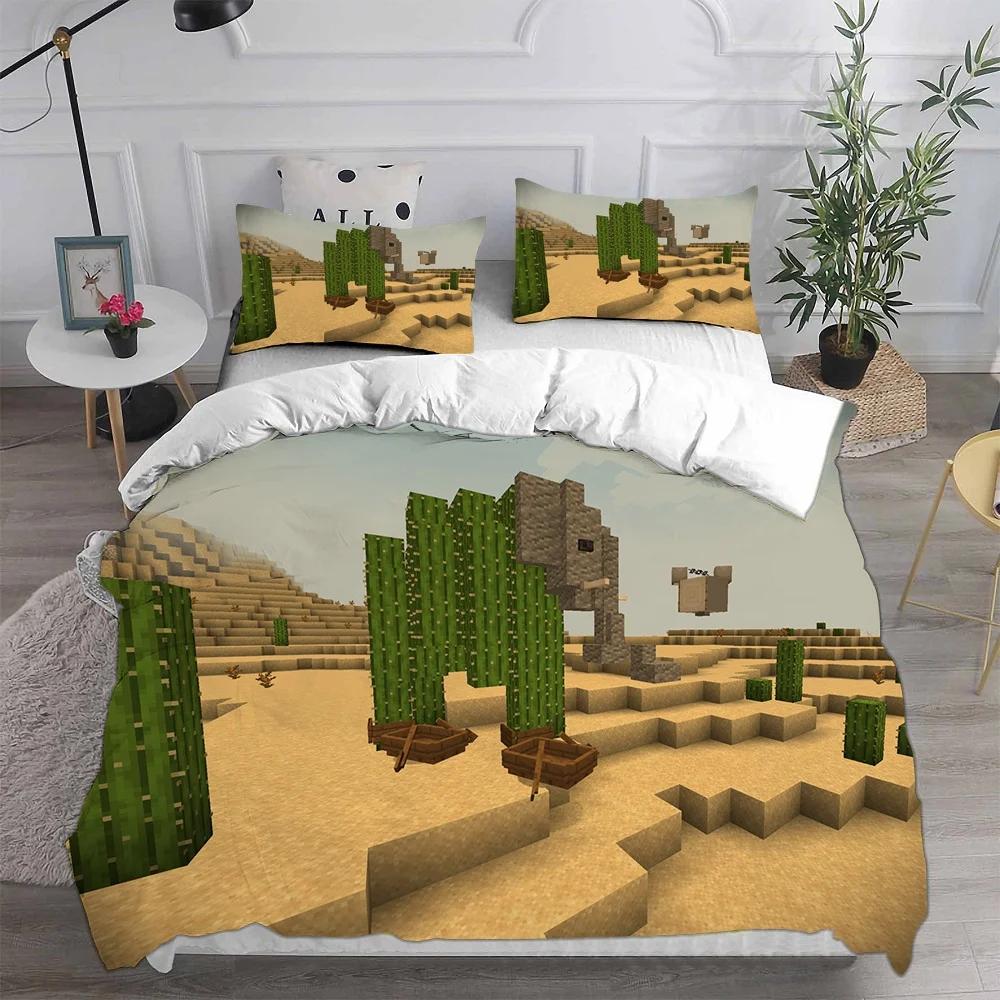 Ai Italský Brainrot Tung Tung Sahur Ložní soupravy Přehoz Přikrývka Povlak na peřinu Povlak na polštář Sady 2-3 kusy Domácí dekorace