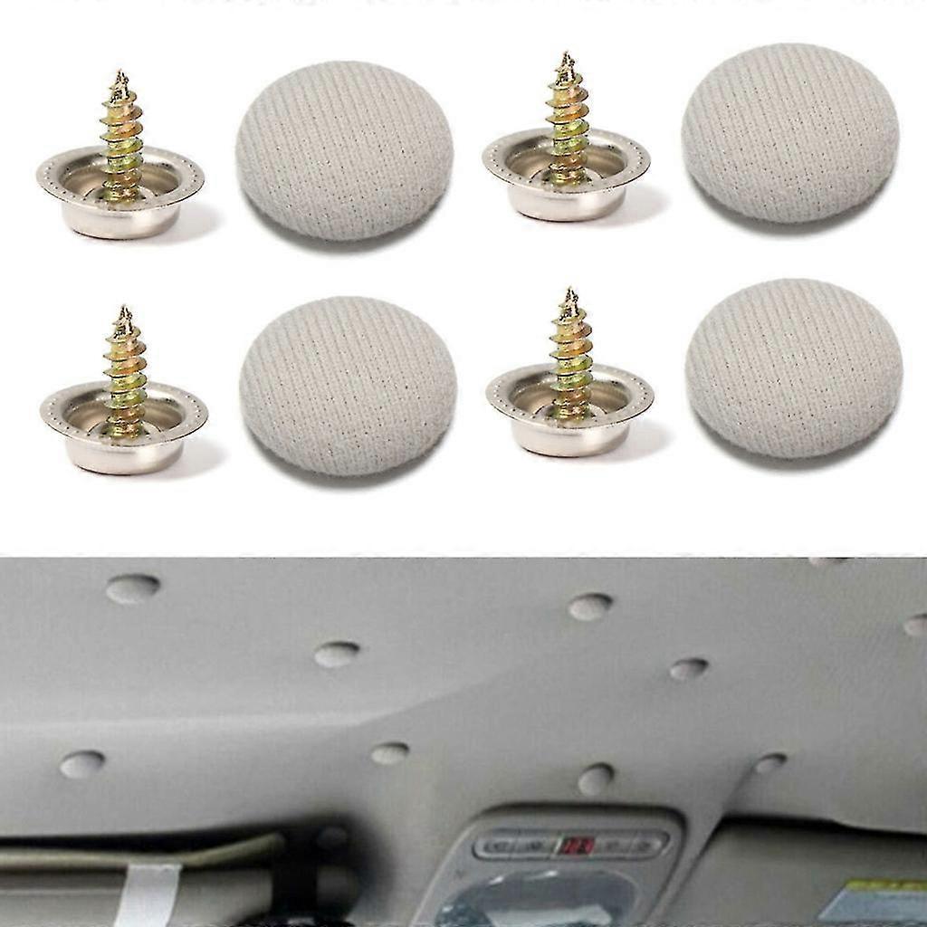 Universal Car Interior Roof Buckles Repair Kit Headliner Fixing Repair Button