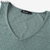 ZANZEA Women Summer V-Neck Sleeveless Solid Hollow Crochet Tank Tops