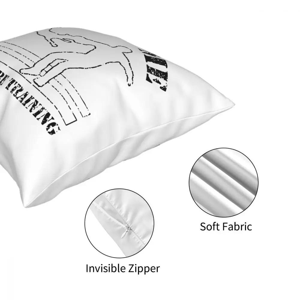 Trust Me I'd Rather Be Training Square Pillow Case Polyester Cushions for Sofa Malinois Belgian Dog Awesome Cushion Covers