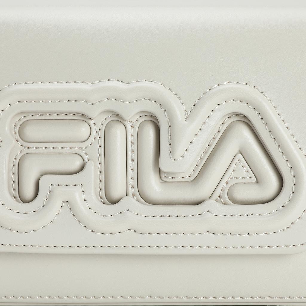 New FILA Lifestyle PU Crossbody Bag Women's Moonlight Gray F13W529163FGY