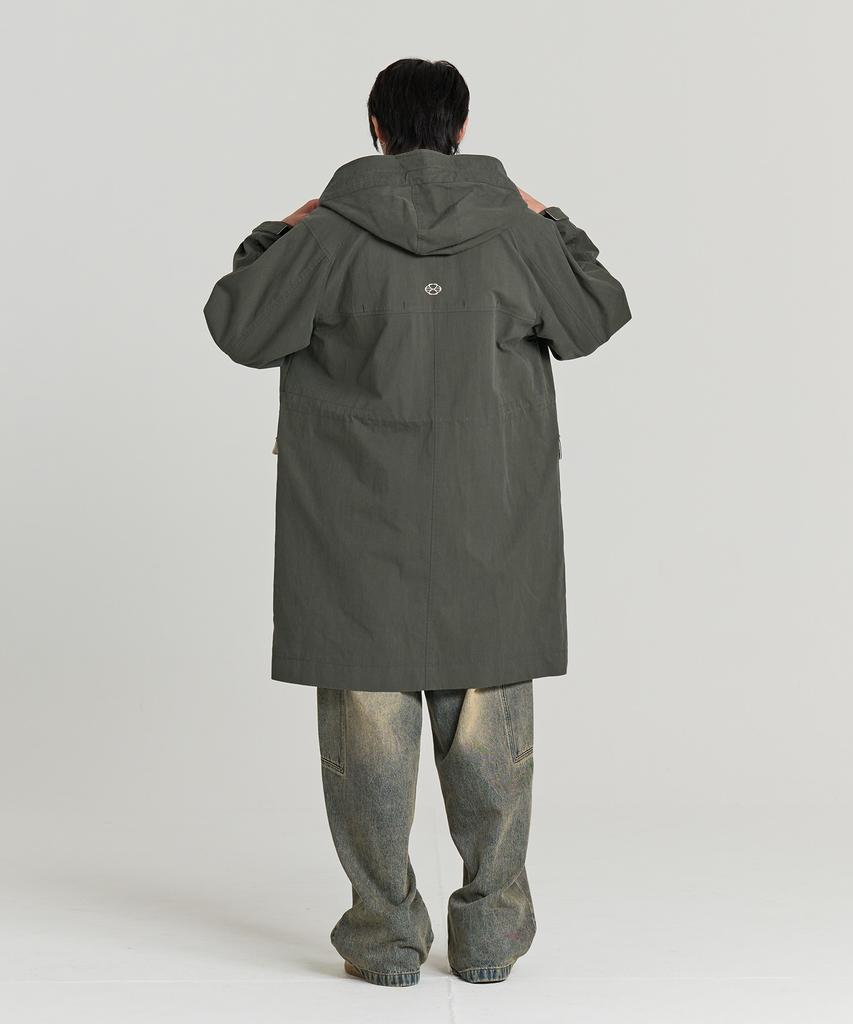 Nontype Hooded Mil Parka (Vintage Green)