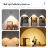 Smart LED Induction Wall Spotlight with Remote Control