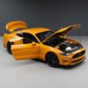 Static Metal 1:18 Scale Ford Mustang Simulation Alloy Coupe Collection Memorial Car Model Ornaments