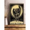 Simple Skull Posters Vintage Kraft Paper Prints Nostalgia Wall Sticker Home ation Bedroom Painting Fashion Bedroom Paint