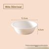 Yi Pan 350ml Einweg-Schalen aus weißem Bagasse-Papier