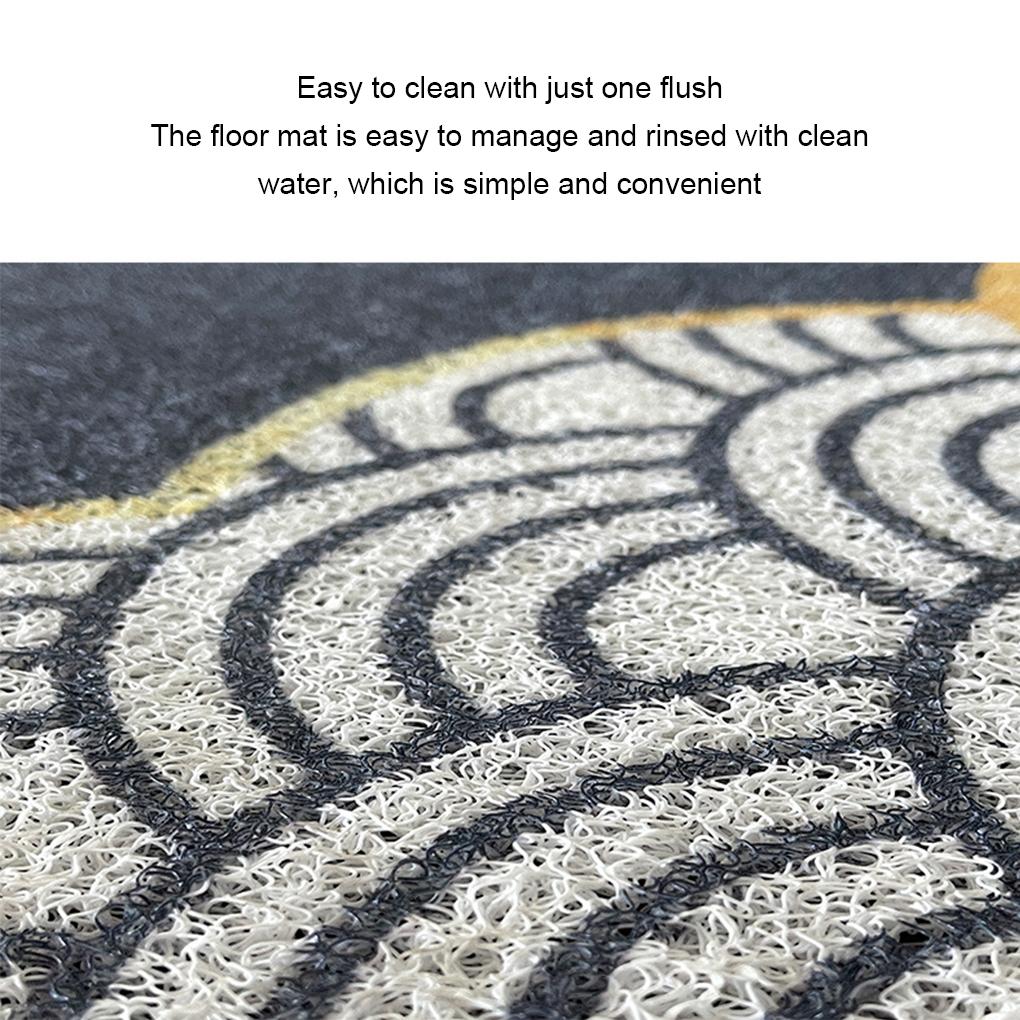 Mat With Strong Cleaning Power Water Absorbent And Anti-Slid Bottom Welcome Mat Entrance Door Mat