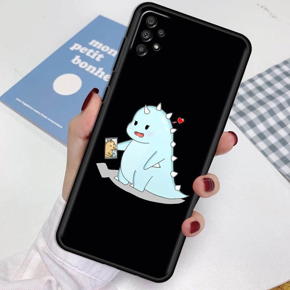 Case For Samsung Galaxy A52 A12 A51 A32 A21s A71 A53 A13 A32 A72 A31 A33 A22 A03 A41 Phone Cover Dinosaur Cartoon