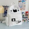 New college style polka dot schoolbag female student large capacity backpack casual Japanese fashion versatile backpack