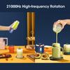 6-Blade Juicer Blender Juicer Cup And Lid Portable USB Rechargeable, Automatic Small Electric Juicer Ice Smoothie Blender