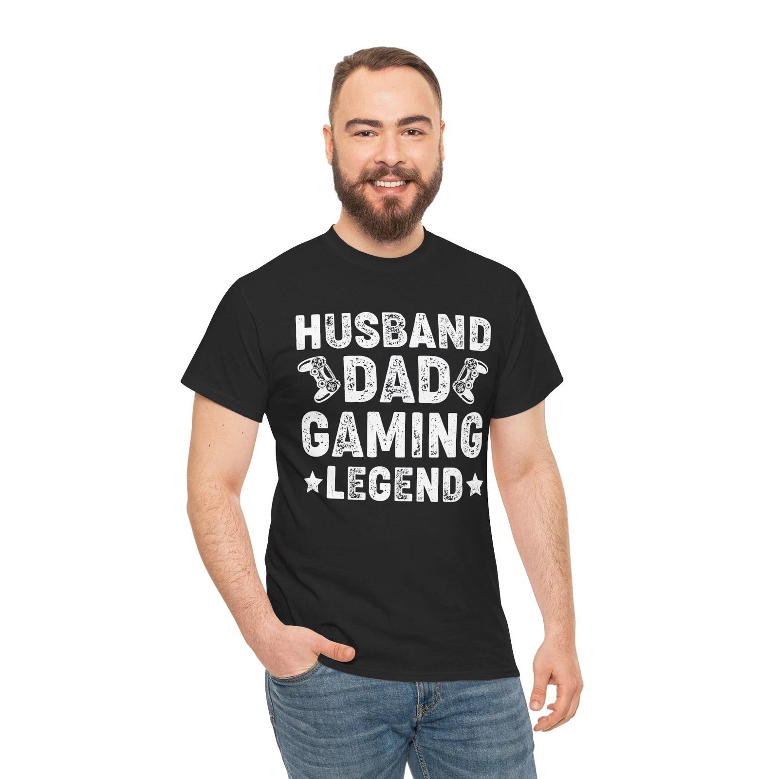 

Gamer Husband Tee | Retro Gaming Shirt | Funny Video Game Graphic Shirt 4XL
