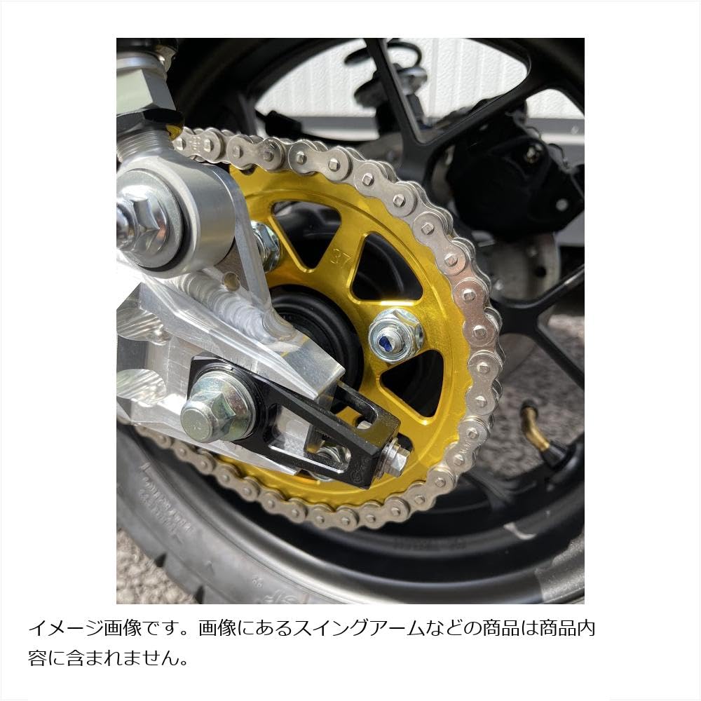 Gcraft 31512 31512 Rear Sprocket Monkey 125 (JB03) / GROM (JC92) 38 Pcs Gold Anodized