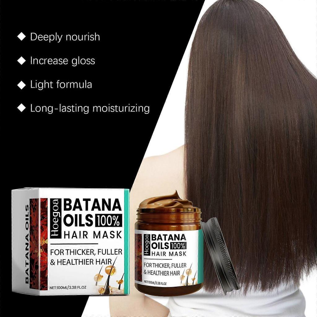 Hoegoa Batana Oil Hair Mask Improves Hair Quality, Nourishes Scalp, Moisturizes And Softens Hair Essential Oil