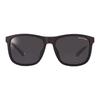 ARMANI EXCHANGE AE Sophisticated Comfort PC Square Sunglasses Men's Matte Black
