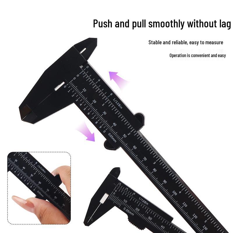 Plastic Vernier Caliper for Eyebrow Shaping and Microblading (80/150mm)