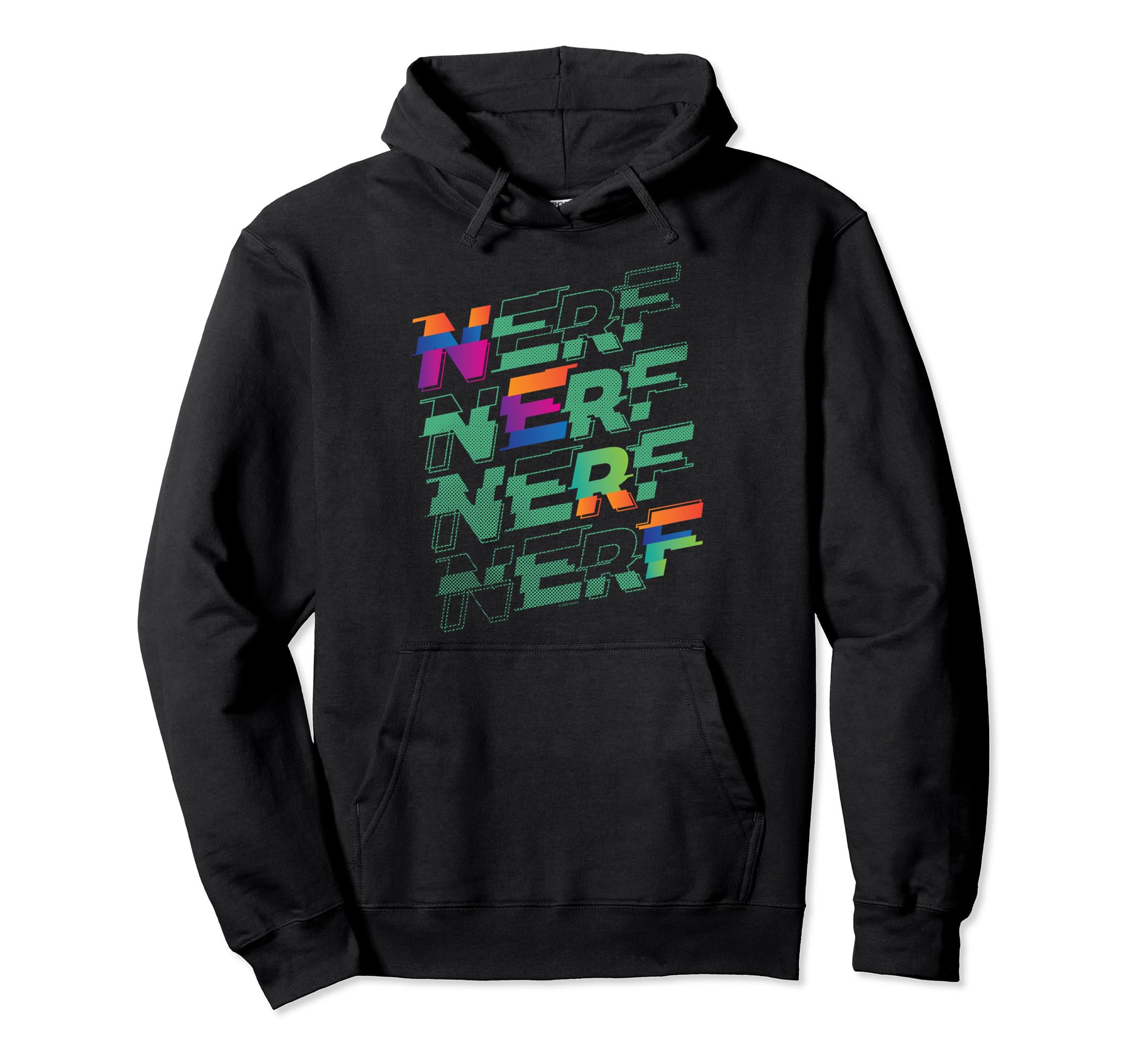 

Nerf Glitch Logo Stack Hoodie