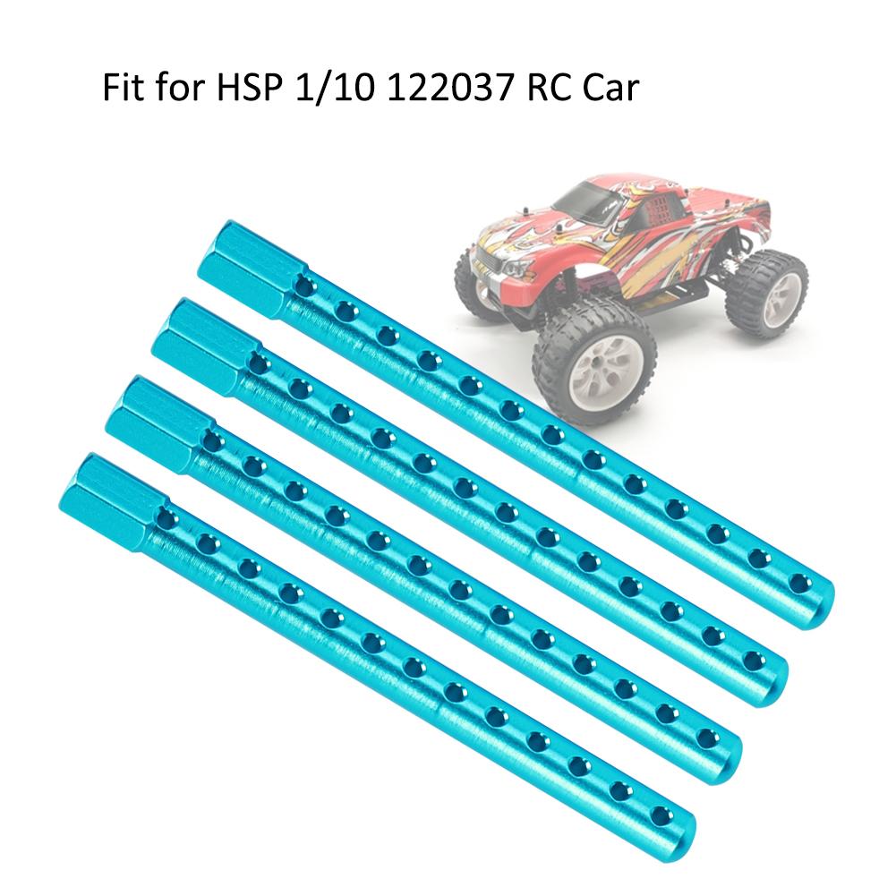 4Pcs Aluminum Alloy RC Car   Column Accessory Spare Parts Fit for   1Celsius10 122037