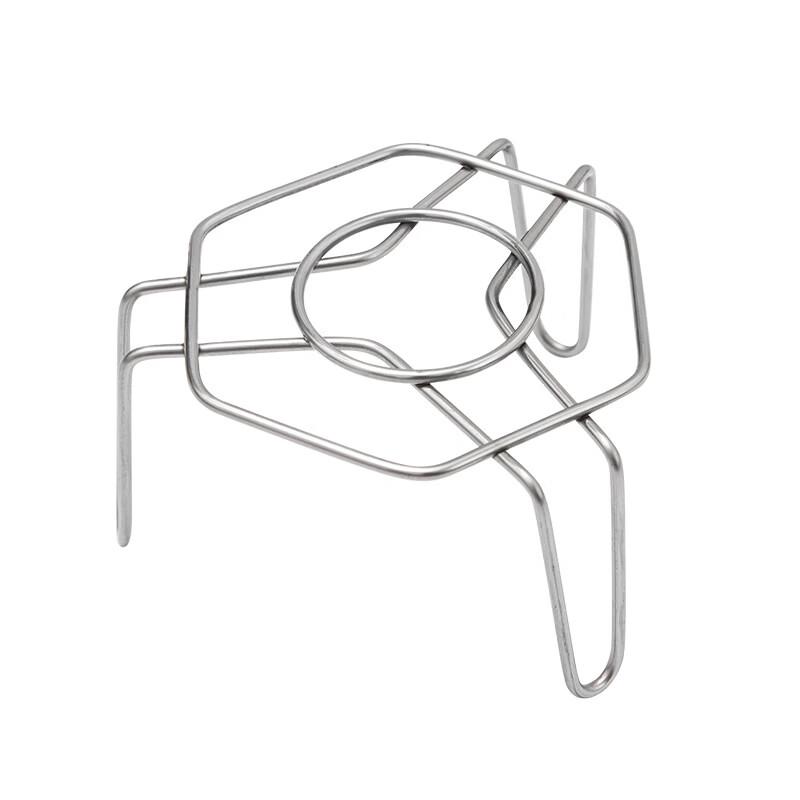 

Stainless Steel High-Leg Mini Steaming Rack Set (5-Pack)
