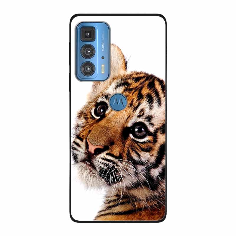 Dla Motorola Moto Edge 20 Pro Lite 5G Case odporny na wstrząsy miękki silikon TPU tylna pokrywa dla Moto Edge20 Fusion Pro etui na telefony śliczne