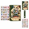 2D Flat -Day Holiday Advent, Countdown Calendar with Surprise Items for Christmas