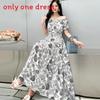 Bohemian Maxi Dress With Elastic Waist For Summer Beach Vacation And Artful Style