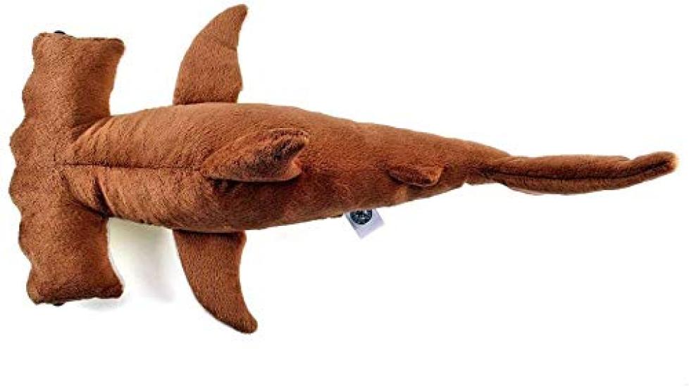 Calorata Scalloped Hammerhead Shark Plush Toy Realistic Shark Animal Toy Doll Gift Present Birthday Christmas Present (Medium Size/Soft Touch) (Twice