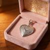 Stainless Steel Locket Shaped Pendant Jewelry Accessories For Everyday Wear Couples Anniversary Present