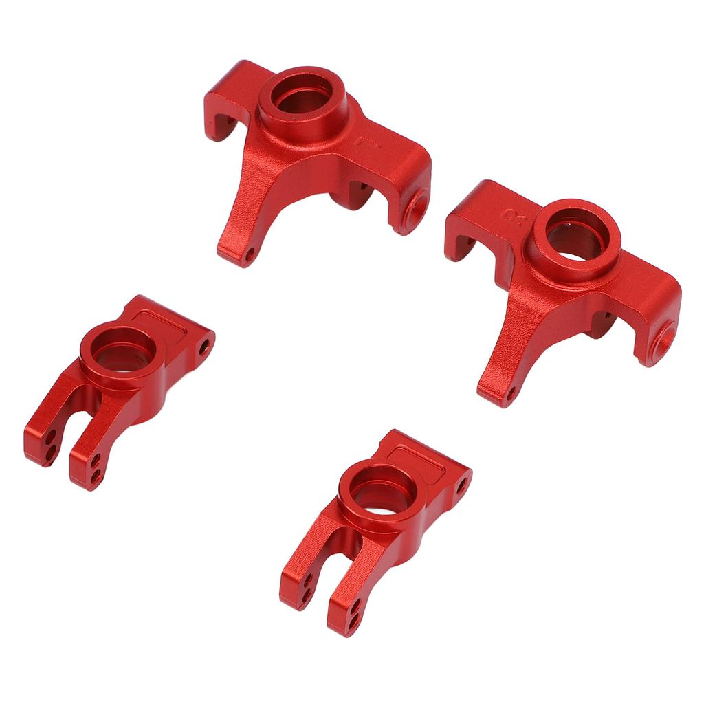 Front Steering Block Rear Hub Carrier Upgrade Parts for Hyper Go 114 14209 14210 Aluminum Alloy