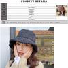 Corduroy Winter Bucket Hat for Women Girl Fashion Fishing Caps Autumn Outdoor Fisherman Hats