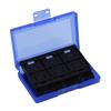 24-in-1 TF Card Box Game Memory Card Case Holder Carrying Storage for   Black