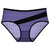 Women's Underwear With Mesh Breathable Knickers Sexy Mid Waist Briefs Ladies Underpants Fit 60kg to 125kg