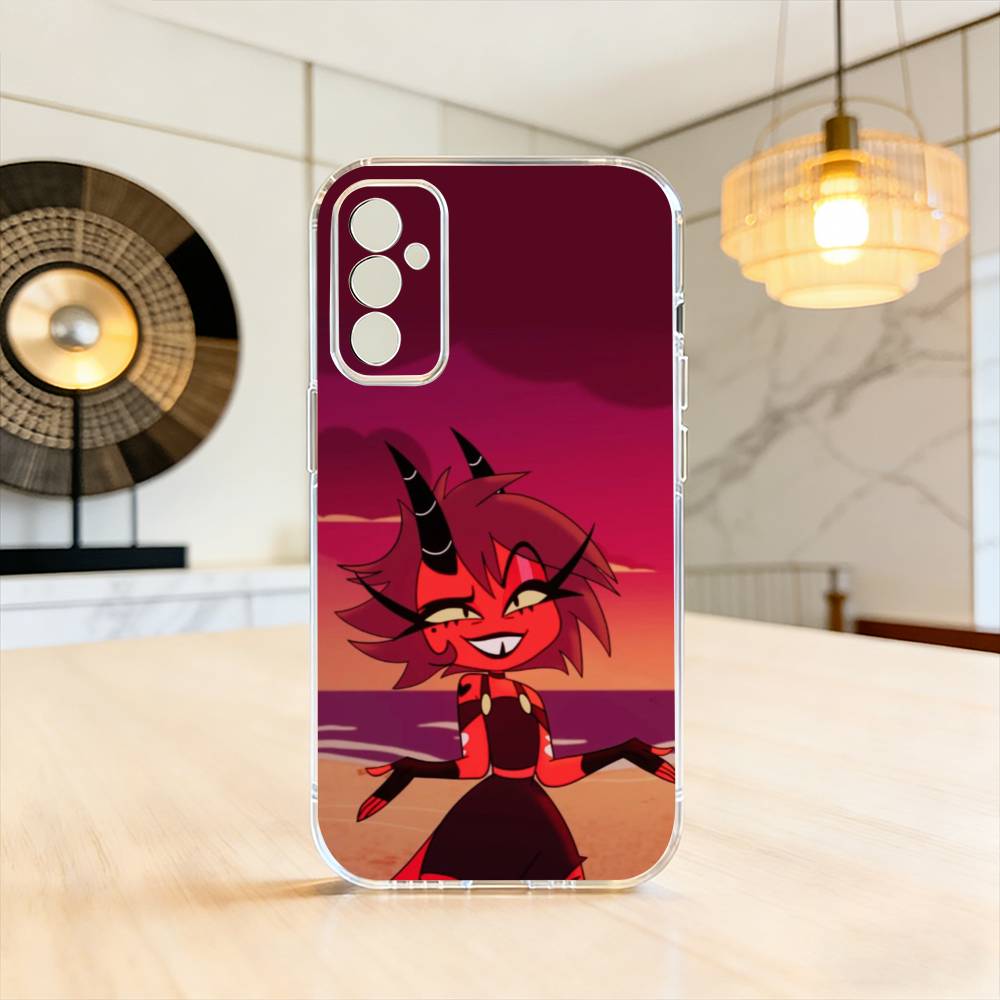 H-Helluva Boss M-Millie  Phone Case Transparent Silicone Soft For SamsungA10,12,20,21S,30,31,40,50,51,52,70,71