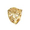European and American Retro Hollow Spider Web Men's Ring Personality Exaggerated Dark Wind Trend Ring 2026
