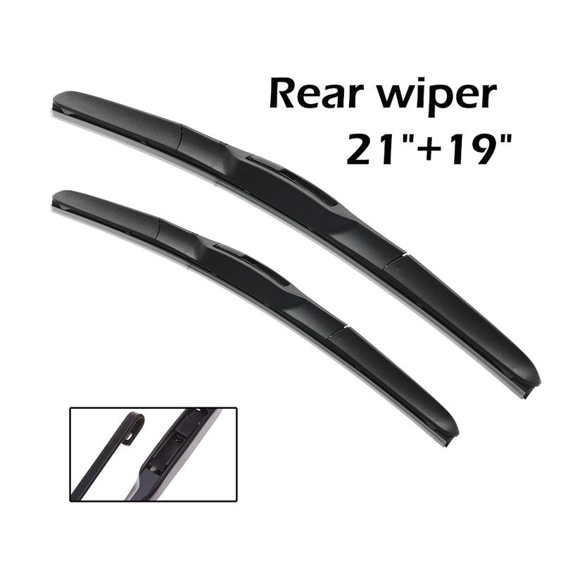 Wiper Front & Rear Wiper Blades Set For Skoda Octavia 1U Combi MK1 1996 97 98 99-2003 (NOT MK2) Windshield Windscreen 21"+19"+1