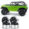 TRZX 4pcs Aluminum Wheel Rim Set for 1/24 Axial SCX24 90081 RC Crawler Car Upgrade Parts