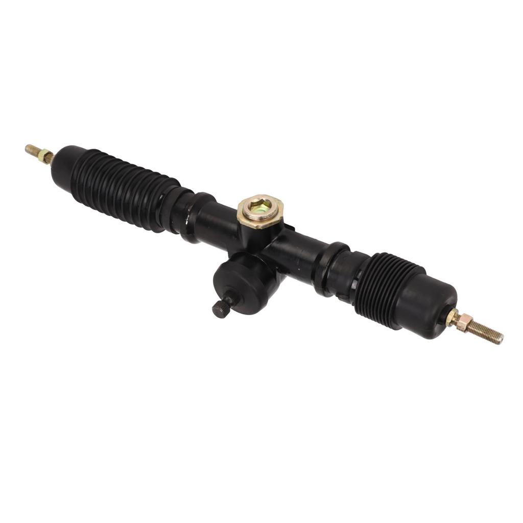 500MM Power Steering Gear Rack Pinion Assy 30T Polished Fit for DIY 110cc‑250cc Go Kart Karting ATV UTV Quad Bike